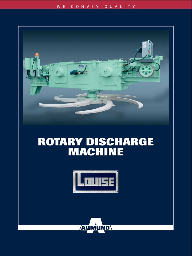 Rotary Discharge Machine | PDF | Coal | Belt (Mechanical)