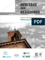 UNISDR and Resilience Book for GP2013 Disaster Management - HERITAGE and RESILIENCE