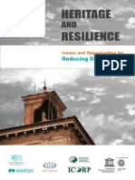 UNISDR and Resilience Book For GP2013 Disaster Management - HERITAGE and RESILIENCE