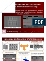 Nanophotonic Devices
