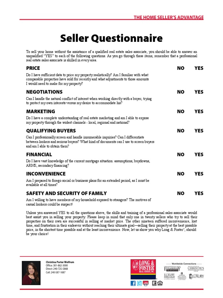 Why to choose me as your REALTOR. Sales Real Estate Broker