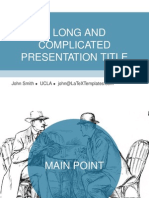 A Long and Complicated Presentation Title