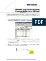 Como Hacer Un Diagrama de Pareto en Excel