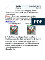 Download Menyusun Rubik Lapisan Pertama by AdeChandraMultazam SN167776351 doc pdf