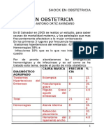 Shock en Obstetricia