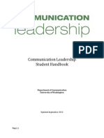 Comm Lead Student Handbook 2013-2014