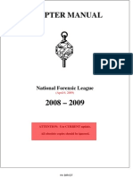 Chapter Manual: National Forensic League