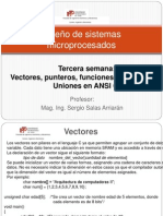 3. Vectores Punteros Funciones Estructuras