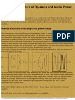 Internal Structure of Op-Amps and Audio Power Amps