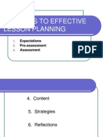 Lesson16-Six Steps to Effective Lesson Planning