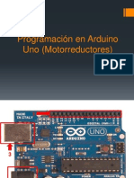 Programación en Arduino Uno (Motorreductores)