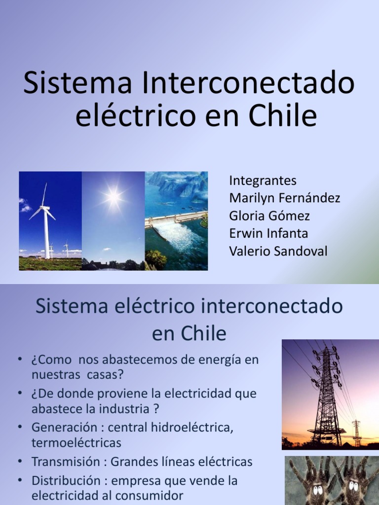 Sistema Eléctrico Interconectado en Chile | PDF | Vatio | Red eléctrica