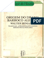 Walter Benjamin - Origem do Drama Barroco Alemão