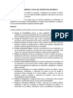 Sde-Ma-Politica Ambiental Local Del Distrito de Socabaya