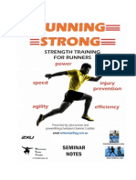 RUNNING STRONG - Seminar Notes