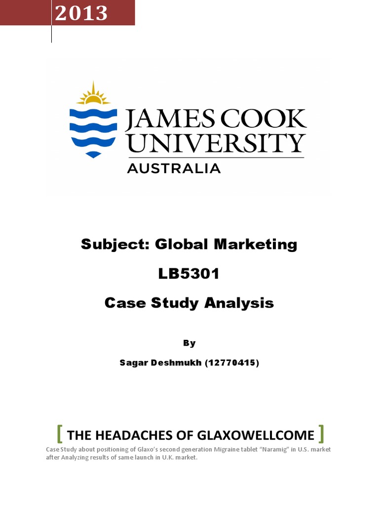 Glaxo Wellcome Case Study by Sagar Deshmukh | PDF | Glaxo Smith Kline ...