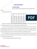 ANALISIS DATA DENGAN EXCEL