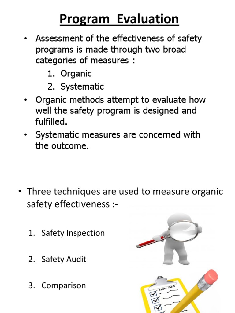 Safety Program Evaluation Techniques | PDF