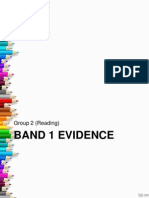 Band 1 Evidence: Group 2 (Reading)