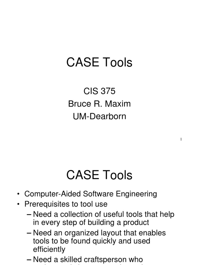 CASE Tools Software Prototyping Databases