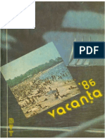 Almanah BTT 1986 - Vacanta 86