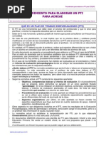 Procedimiento Elaboracion Pti