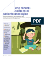 «Su hijo tiene cáncer». La información en el paciente oncológico