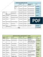 Informe de Valor de Proyectos