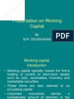 working capital