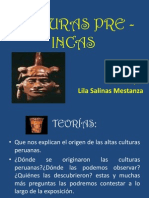 Culturas Pre - Incas