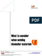What To Consider When Welding Dissimilar Materials
