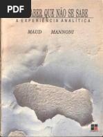 Un Saber Que Nop Se Sabe Manonni