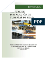 Manual de Instalacion Tuberia HDPE