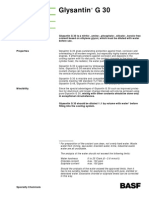 Glysantin G30: Technical Information