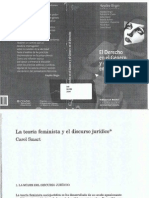 La Teoria Feminista y Discurso Juridico. Carol Smart.