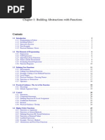 Chapter 1: Building Abstractions With Functions