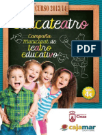 Campaña Municipal de Teatro Educativo - Curso 2013-14