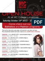 MC College Open House - Oct 2013