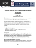Download Assessing Colorado Rural Public School Performance by Education Policy Center SN16794891 doc pdf