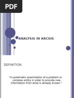 Download Analysis in ArcGIS by MDatta SN16795498 doc pdf