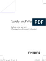 Safety and Warranty Statement