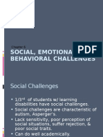 Social, Emotional, & Behavioral Challenges