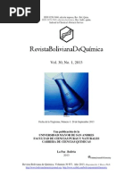 Download Bolivian Journal of Chemistry  301 2013 by Bolivian Journal of Chemistry SN167982424 doc pdf