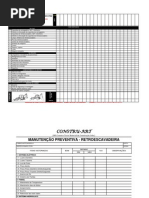 MANUTENÇÃO PREVENTIVA DA MÁQUINA SOLICITAÇÃO.