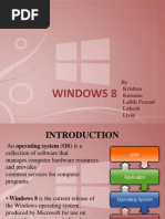 Windows 8: by Krishna Kusuma Lalith Prasad Lokesh Livin