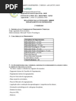 RELATÓRIO DAS ACTIVIDADES EXPRESSÕES-2º PERÍODO 