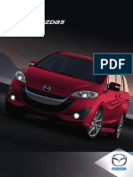 2013 Mazda 5 Brochure