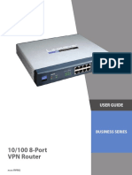 L48 2354 Cisco RV082 8 Port 10 100 VPN Router Manual
