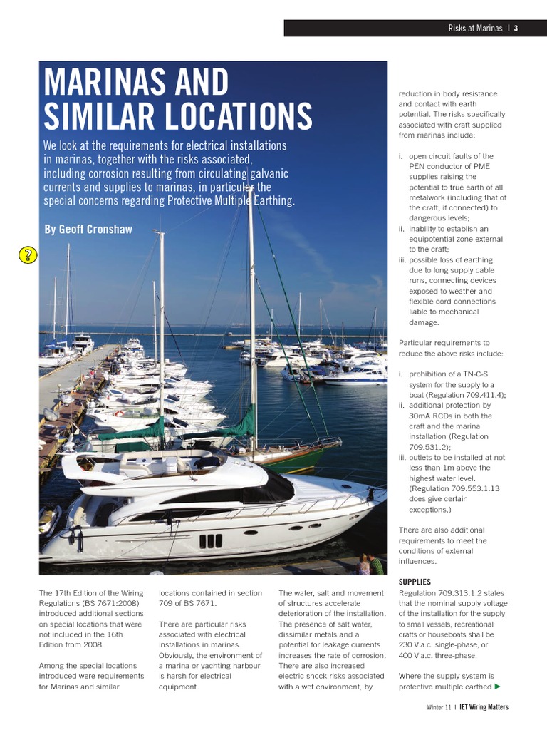 2011 41 Winter Wiring Matters Marinas | Electrical Wiring | Cable