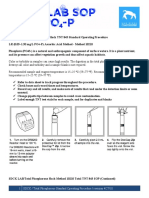 Phosphate Testing Protocol